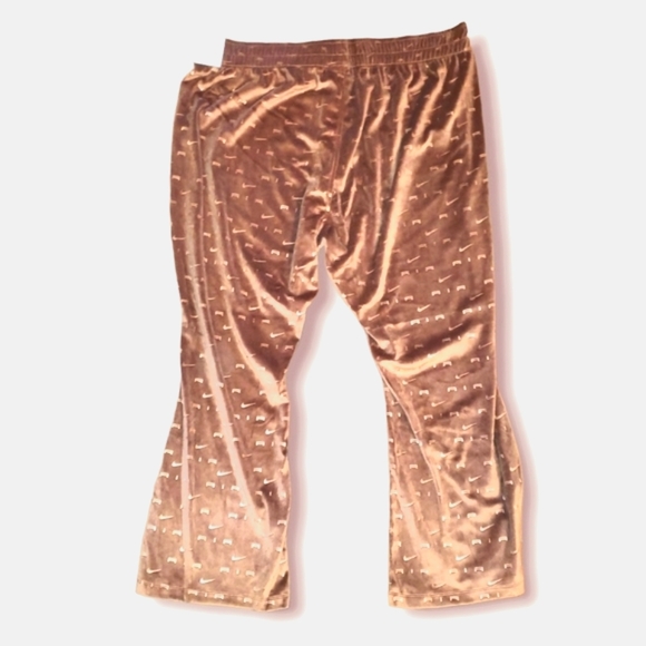 🌟🆕️NWT Nike Air Velour Mid-Rise Pants 2x Bronze - Picture 3 of 8